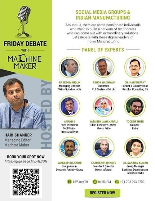 Friday Debate with Machine Maker – Social Media Groups & Indian Manufacturing