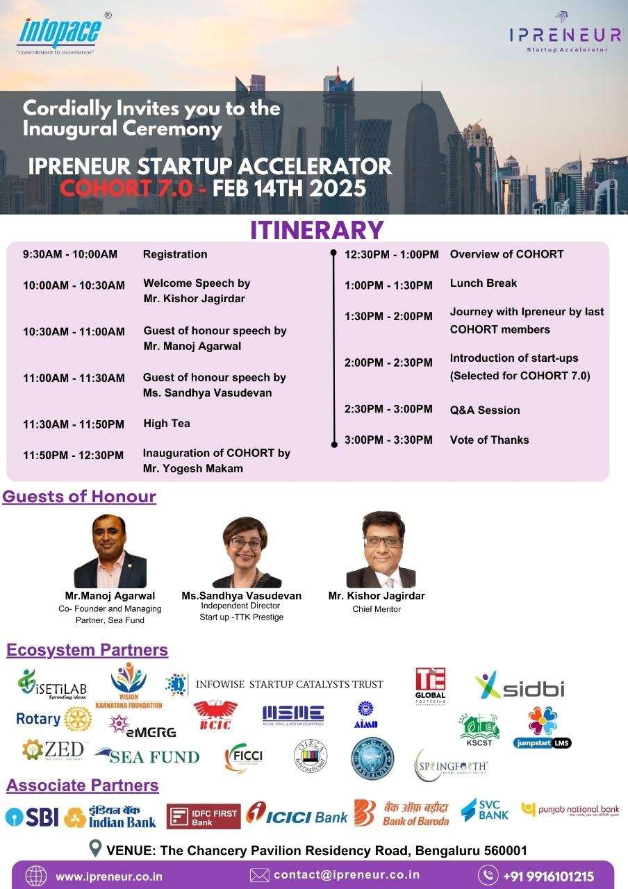 iPreneur Startup Accelerator – Cohort 7.0 Inaugural Ceremony